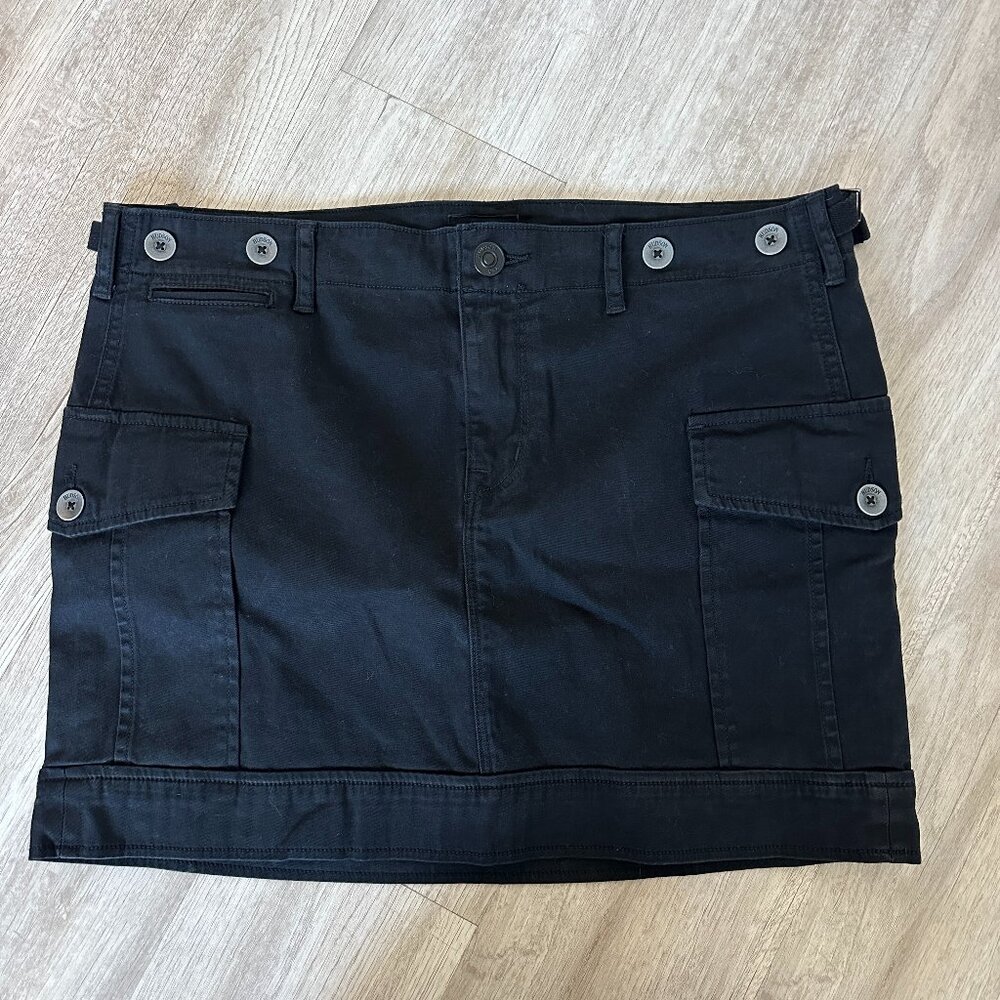 Hudson Black Cargo Skirt Size 29